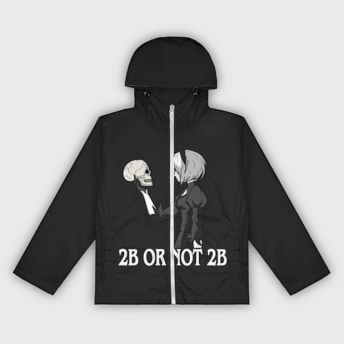 Женская ветровка 2B OR NOT 2B / 3D-Белый – фото 1