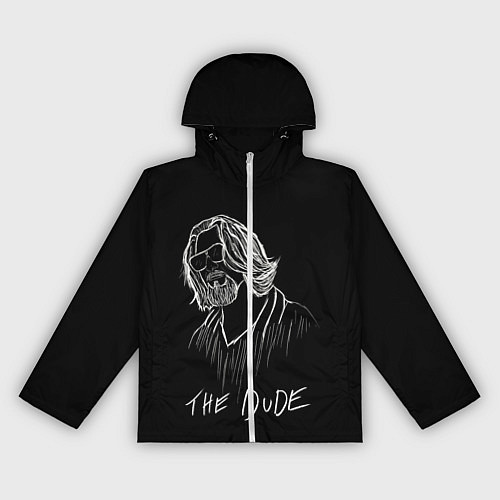 Женская ветровка THE DUDE Большой Лебовски / 3D-Белый – фото 1