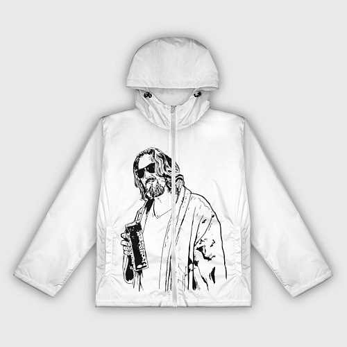 Женская ветровка Большой Лебовски Big Lebowski / 3D-Белый – фото 1