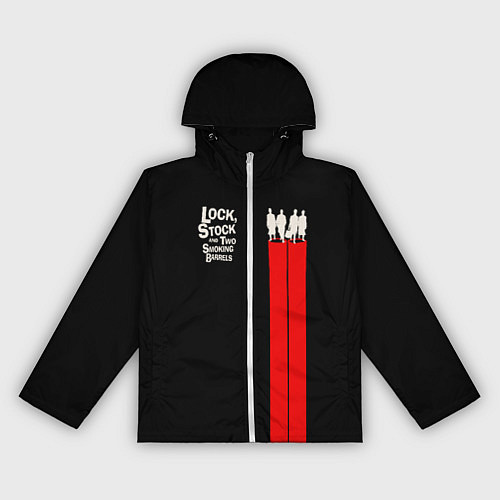 Женская ветровка Lock, Stock and Two Smoking Barrels / 3D-Белый – фото 1