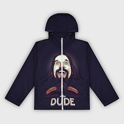 Ветровка с капюшоном женская Большой Лебовский The Dude, цвет: 3D-белый