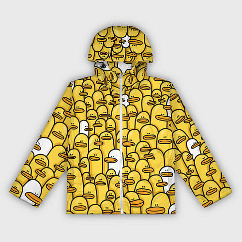 Женская ветровка Утки / 3D-Белый – фото 1