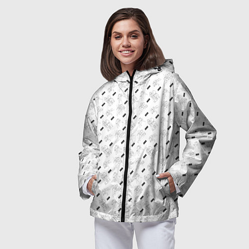 Женская ветровка JUDO / 3D-Черный – фото 3