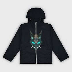 Ветровка с капюшоном женская Genshin Impact - Xiao, цвет: 3D-белый