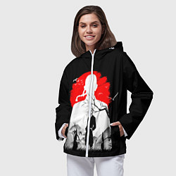 Ветровка с капюшоном женская Кэн Рюгудзи Токийские мстители, цвет: 3D-белый — фото 2