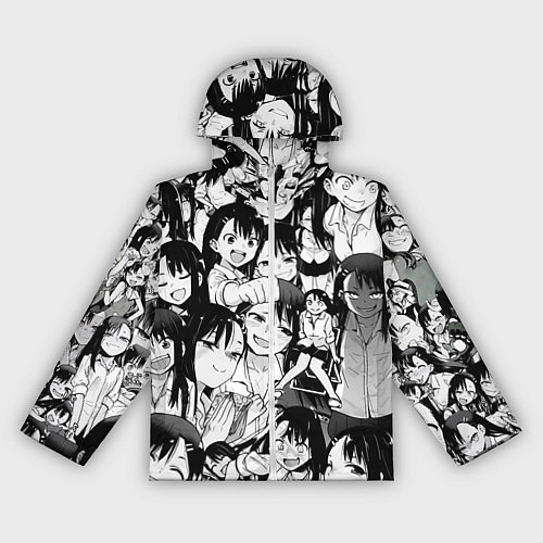 Женская ветровка Nagatoro Sempai / 3D-Белый – фото 1