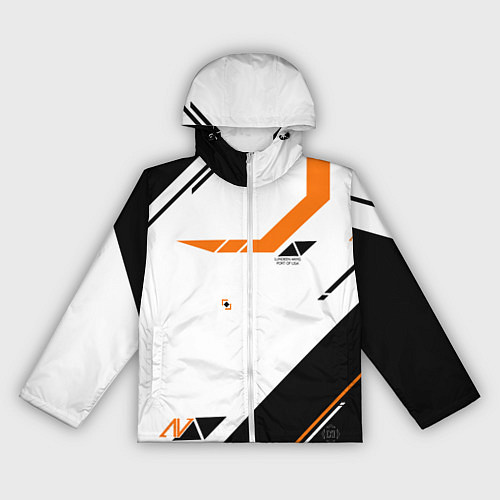 Женская ветровка M4A4 - Asiimov 2023 NEW / 3D-Белый – фото 1