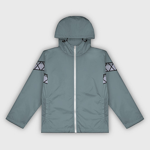 Женская ветровка КИМОНО МАЙКИ МАНДЗИРО / 3D-Белый – фото 1