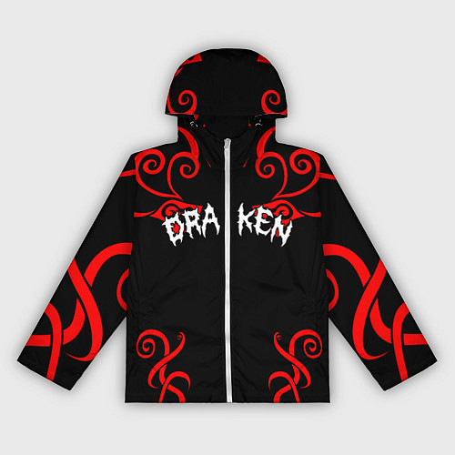 Женская ветровка КЭН РЮГУДЗИ ДРАКЕН / 3D-Белый – фото 1