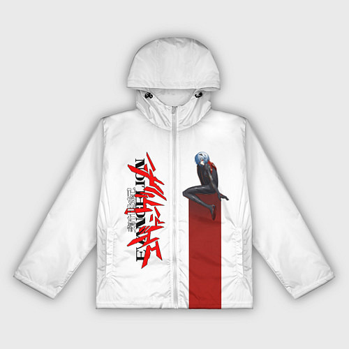 Женская ветровка EVANGELION ПИЛОТ EVA / 3D-Белый – фото 1