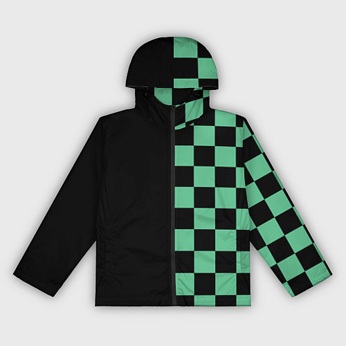 Женская ветровка КОСТЮМ TANJIRO KAMADO ТАНДЖИРО / 3D-Черный – фото 1