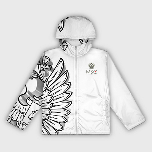 Женская ветровка Russia MSKSide 3D Logo New 202223 / 3D-Белый – фото 1