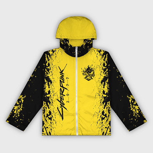 Женская ветровка CYBERPUNK 2077 КИБЕРПАНК 2077 / 3D-Белый – фото 1