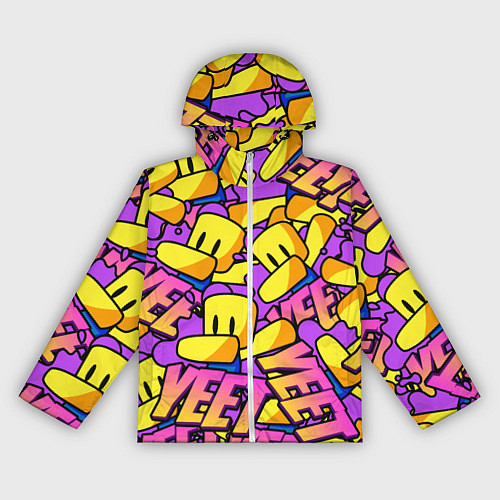 Женская ветровка ROBLOX РОБЛОКС YEET / 3D-Белый – фото 1