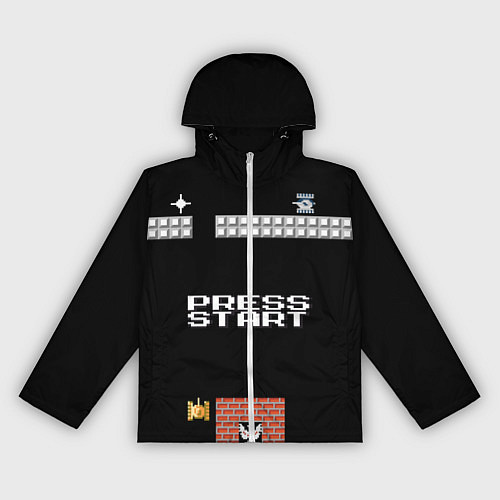 Женская ветровка Press start / 3D-Белый – фото 1
