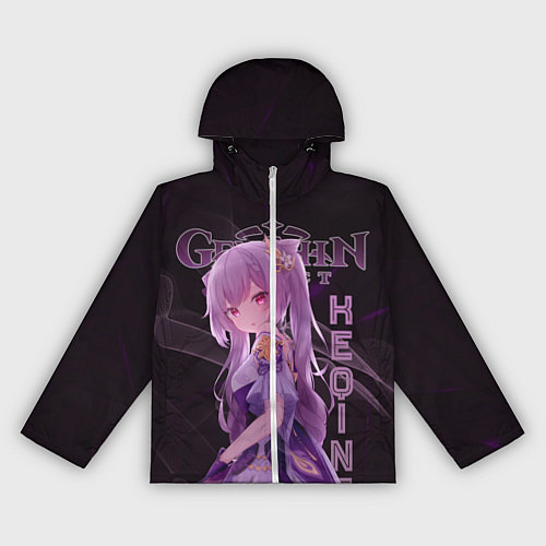 Женская ветровка Кэ Цин Геншин Импакт / 3D-Белый – фото 1