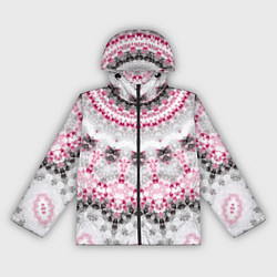 Ветровка с капюшоном женская Абстрактный современный фон, цвет: 3D-черный