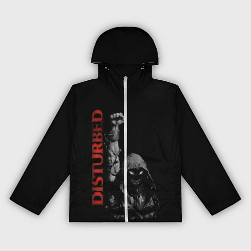 Женская ветровка DISTURBED / 3D-Белый – фото 1