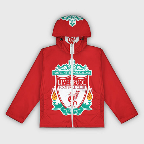 Женская ветровка F C LIVERPOOL / 3D-Белый – фото 1
