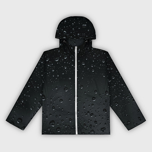 Женская ветровка Ночной дождь / 3D-Белый – фото 1