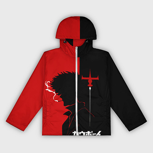 Женская ветровка Ковбой Бибоп с сигаретой / 3D-Белый – фото 1