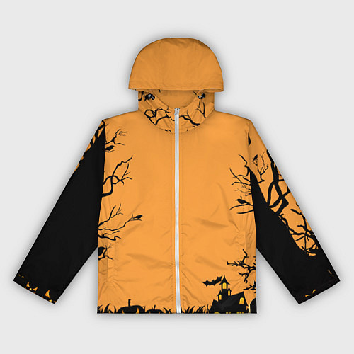 Женская ветровка Orange Halloween TRD / 3D-Белый – фото 1