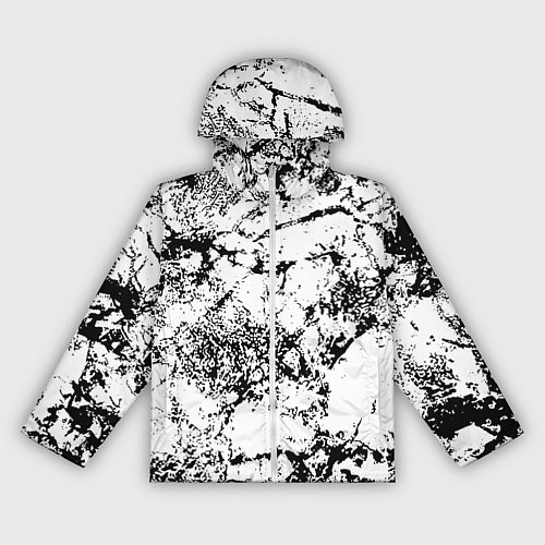 Женская ветровка Эффект линогравюры / 3D-Белый – фото 1