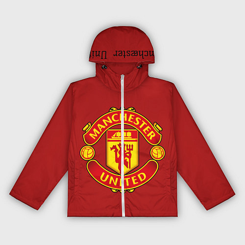 Женская ветровка Manchester United F C / 3D-Белый – фото 1