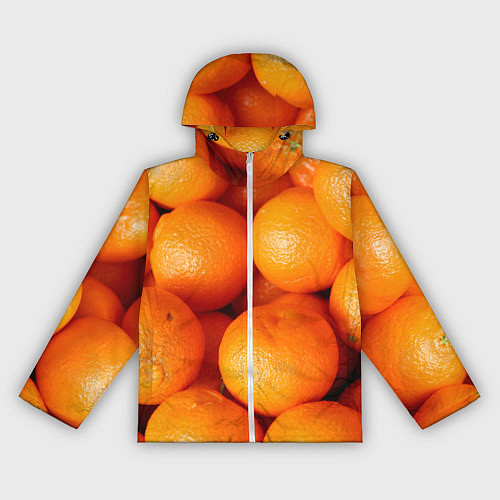 Женская ветровка Мандаринчик чик / 3D-Белый – фото 1