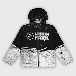 Женская ветровка Линкин Парк Лого Рок ЧБ Linkin Park Rock
