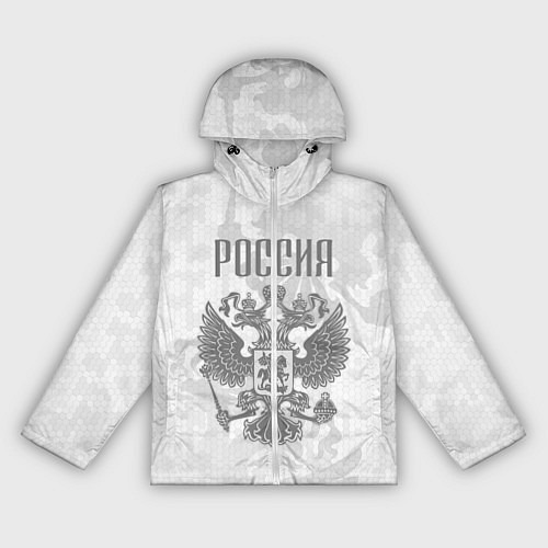 Женская ветровка Герб России / 3D-Белый – фото 1