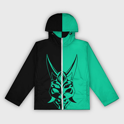 Женская ветровка СПЛИТ МАСКА СЯО / 3D-Белый – фото 1