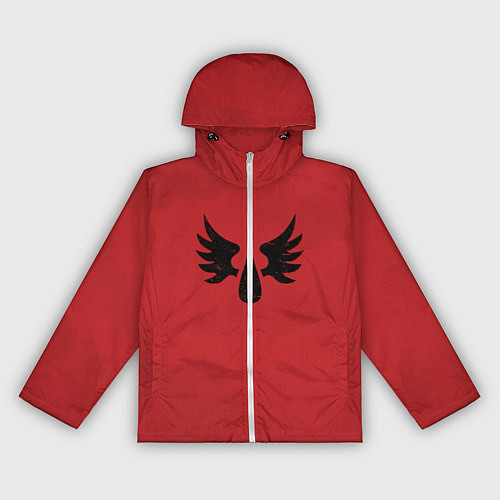 Женская ветровка Кровавые ангелы цвет легиона 9 / 3D-Белый – фото 1