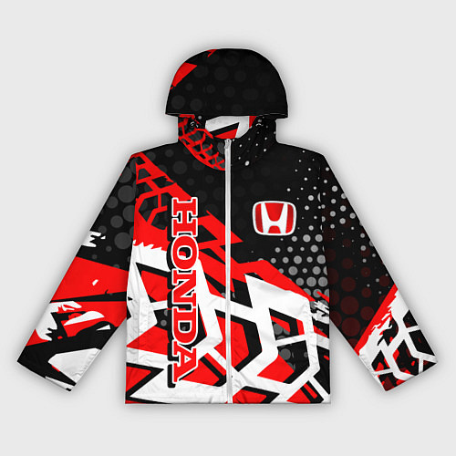 Женская ветровка Honda Хонда / 3D-Белый – фото 1