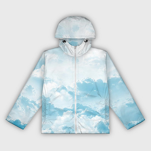Женская ветровка Плотные облака / 3D-Белый – фото 1