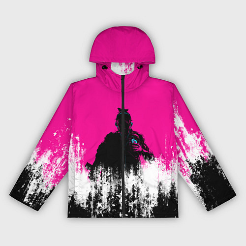 Женская ветровка Катана Зеро Самурай Katana Zero Anime / 3D-Черный – фото 1