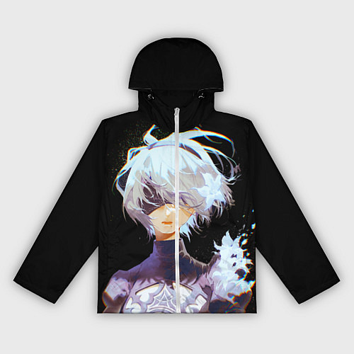 Женская ветровка Венецианская девушка Nier automata 2b / 3D-Белый – фото 1