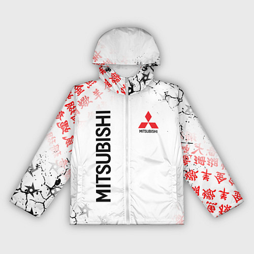 Женская ветровка MITSUBISHI JAPAN STYLE SAMURAI AUTO / 3D-Белый – фото 1