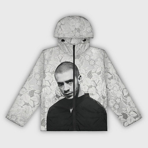 Женская ветровка Опасный Хаски / 3D-Черный – фото 1