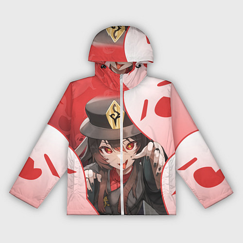 Женская ветровка ХУ ТАО С ПРИЗРАКАМИ / 3D-Белый – фото 1