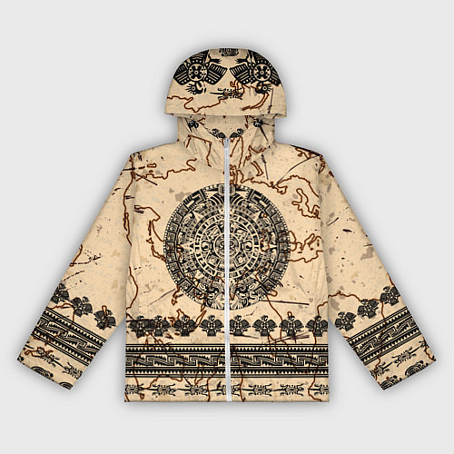 Женская ветровка AztecsАцтеки / 3D-Белый – фото 1