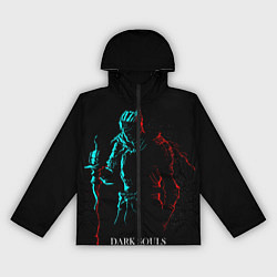 Ветровка с капюшоном женская Dark Souls NEON Силуэт, цвет: 3D-черный