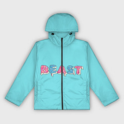Ветровка с капюшоном женская Mr Beast Donut, цвет: 3D-черный