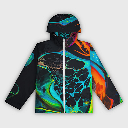 Женская ветровка Огни большого города / 3D-Белый – фото 1