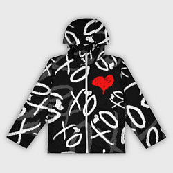 Ветровка с капюшоном женская The Weeknd - XO, цвет: 3D-белый