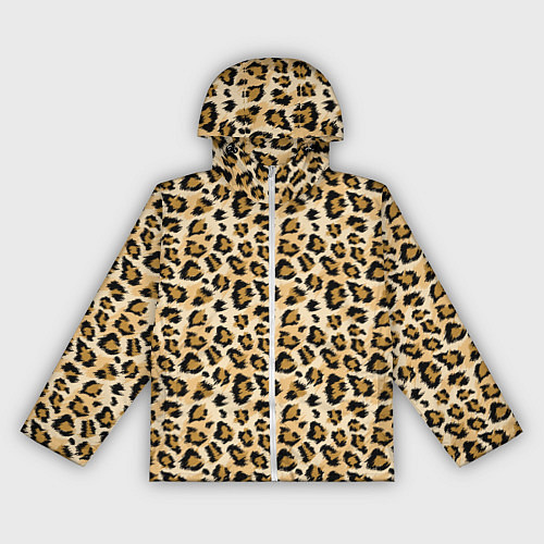 Женская ветровка Пятна Дикого Леопарда / 3D-Белый – фото 1