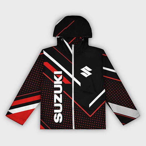 Женская ветровка Suzuki SPORT / 3D-Белый – фото 1