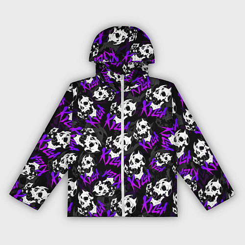 Женская ветровка JOJO KILLER QUEEN КОРОЛЕВА УБИЙЦА УЗОР / 3D-Белый – фото 1