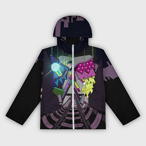 Женская ветровка Spamton: BIG SHOT ! Deltarune Спамтон / 3D-Белый – фото 1