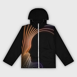 Ветровка с капюшоном женская Геометрия Души, цвет: 3D-белый